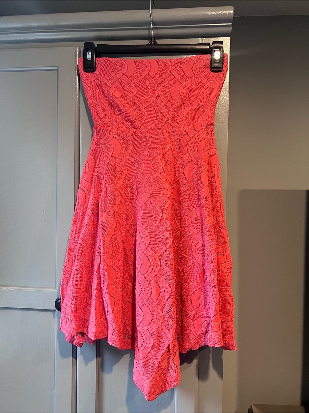 Nightcap strapless lace dress size 1